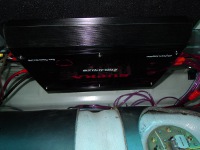 Установка Усилитель мощности Supra SBD-A4120 в Toyota Mark II